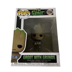 Funko Pop! I Am Groot Groot with Grunds
